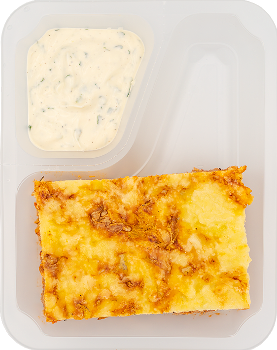 Makaron rigatoni z sosem grzybowym i kurczakiem