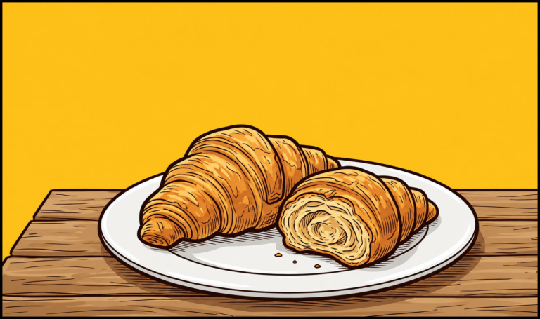 Croissant – ile ma kcal? Kaloryczność, rodzaje i jak jeść go zdrowiej