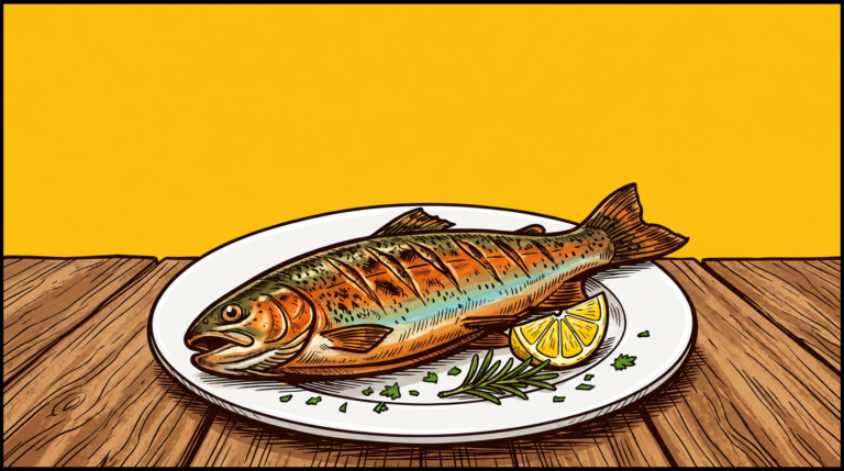 Pstrąg tęczowy – ile ma kcal? Wartości odżywcze, omega-3 i jak go przyrządzić