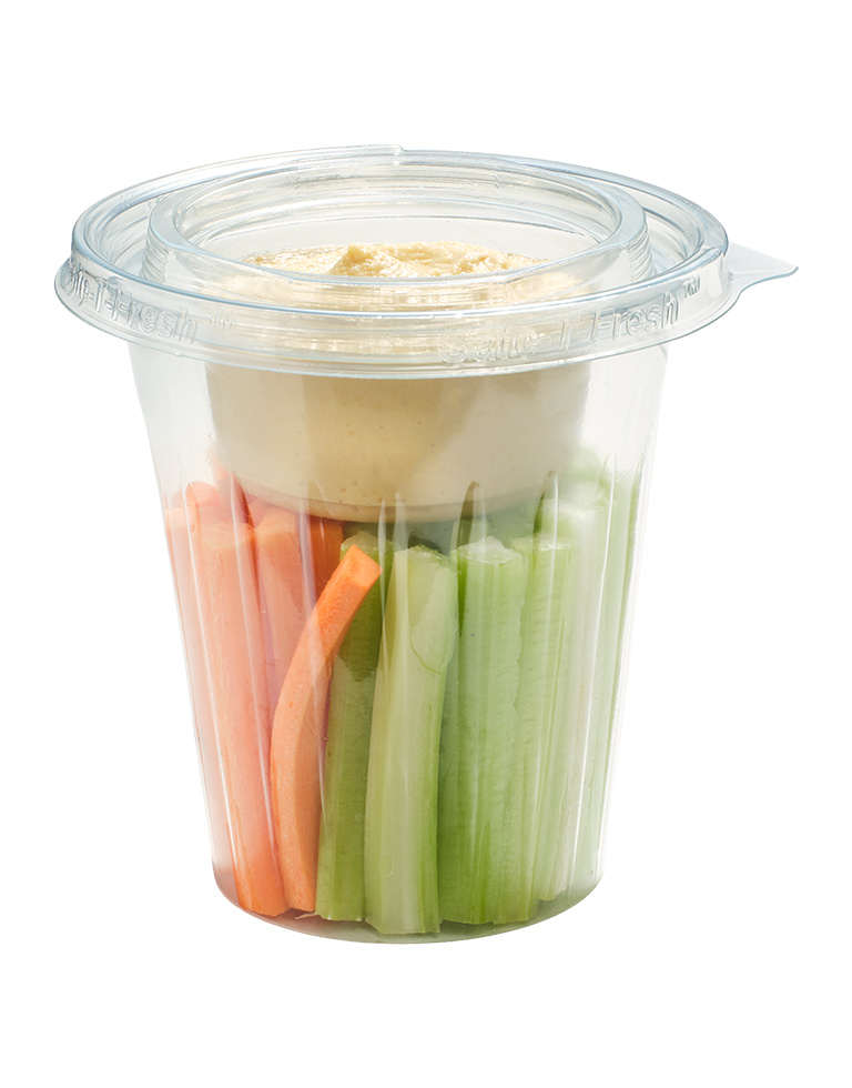 Hummus z warzywami