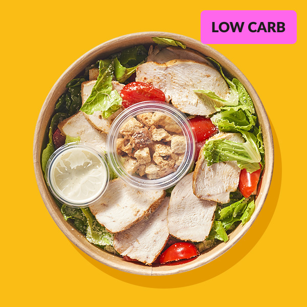 Sałatka cezar z kurczakiem