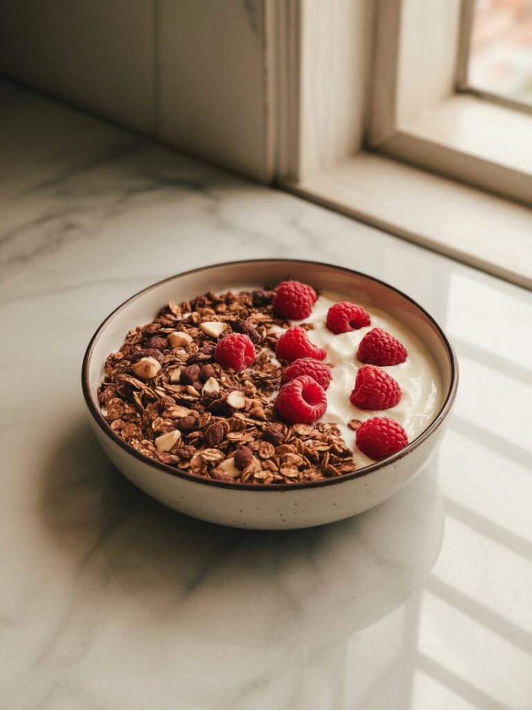 jogurt-z-malinami-i-granola