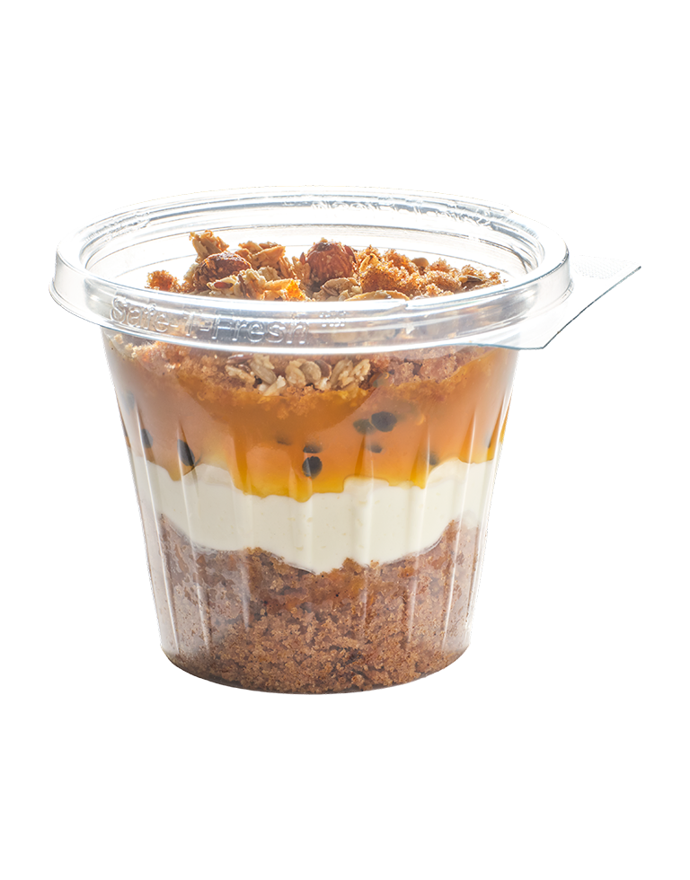 Ciasto marchewkowe z kremem i marakują