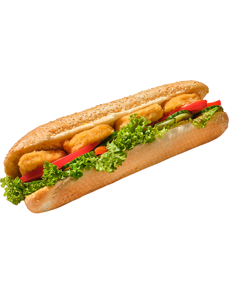 Paluch z roślinnymi nuggetsami