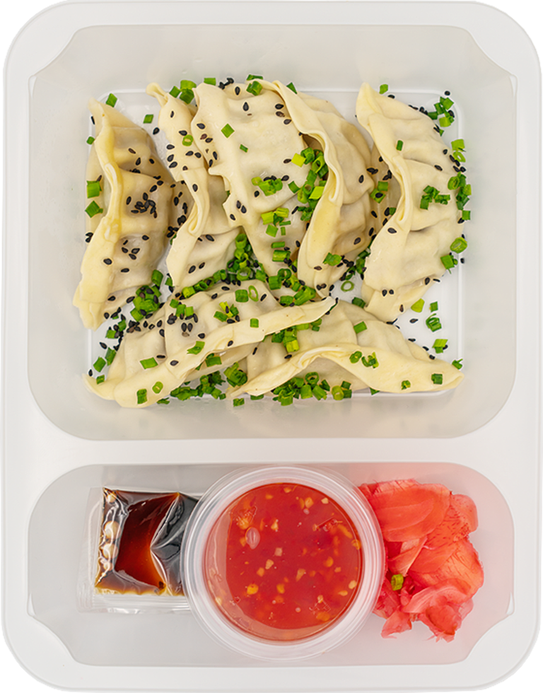 Pierożki gyoza z kurczakiem