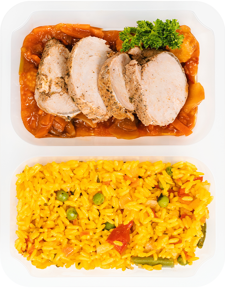 Polędwiczka w sosie słodko-kwaśnym