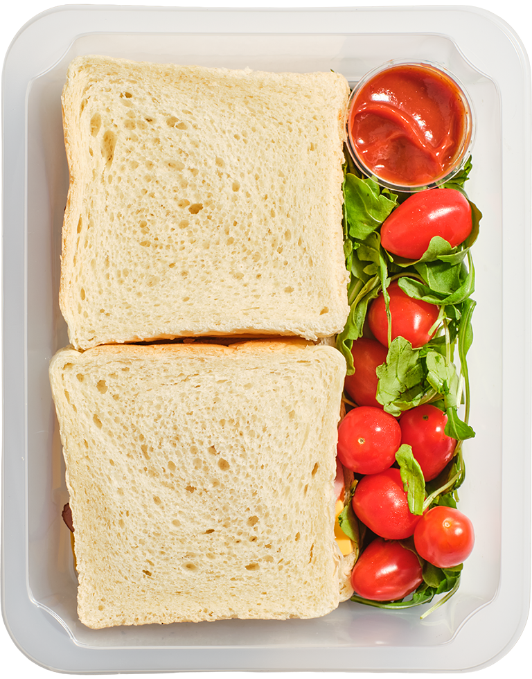 Tosty z szynką, serem i pieczarkami