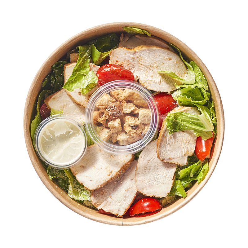 Sałatka cezar z kurczakiem