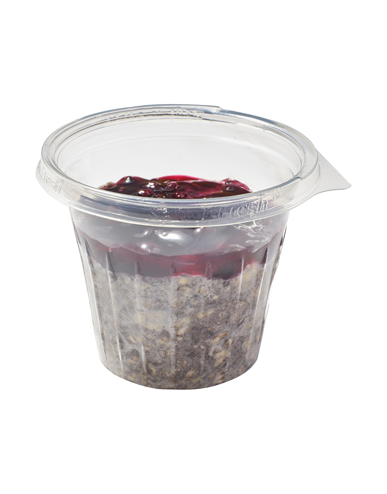 Nocna owsianka ciasteczkowa