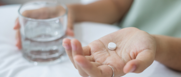 zażywanie antybiotyku