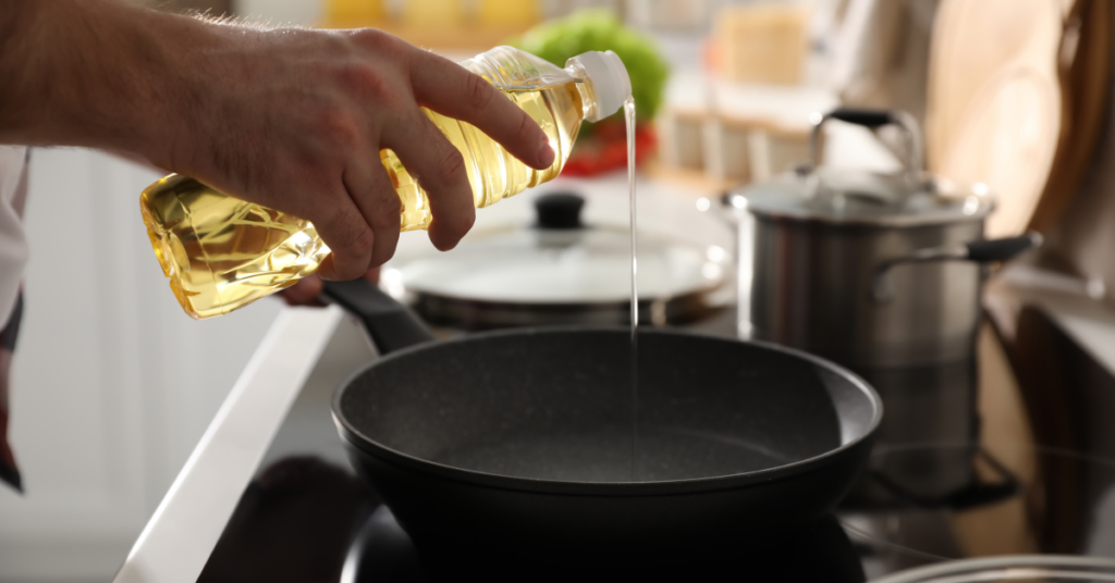 smażenie na tłuszczu