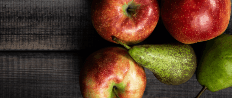 jabłko gruszka