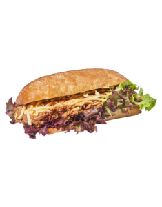 Ciabatta z szarpaną wieprzowiną i colesławem_