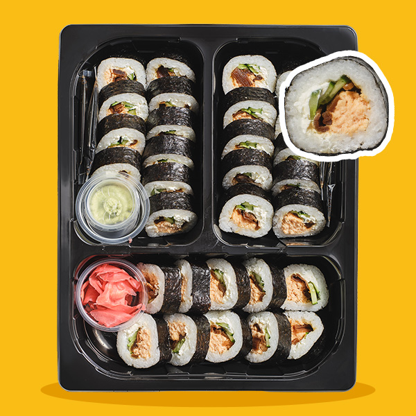 Sushi Box – Łosoś pieczony Classic