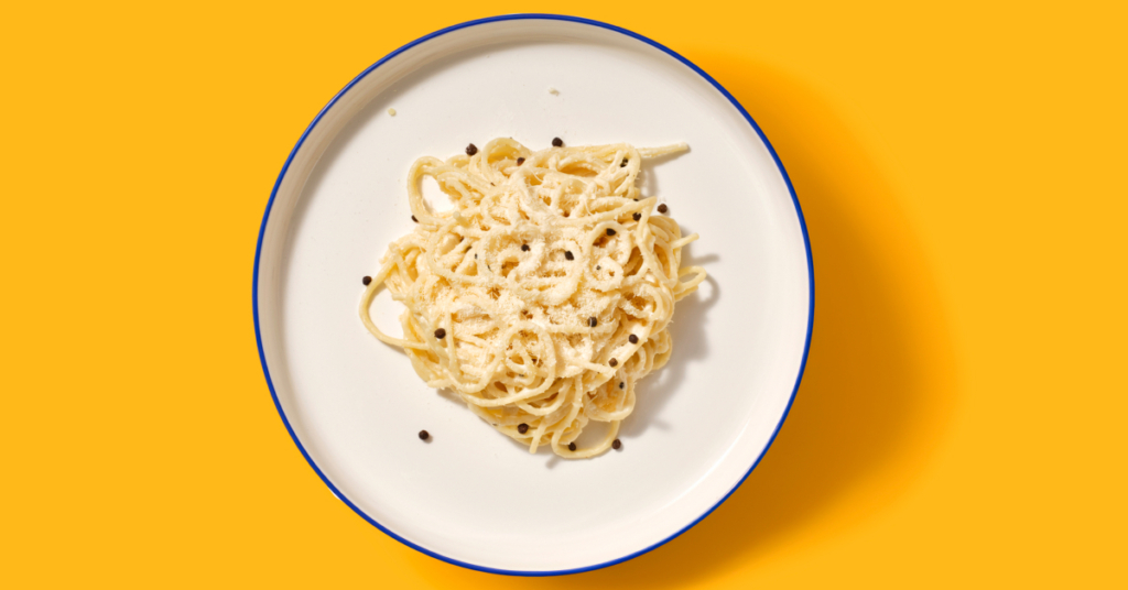spaghetti cacio e pepe